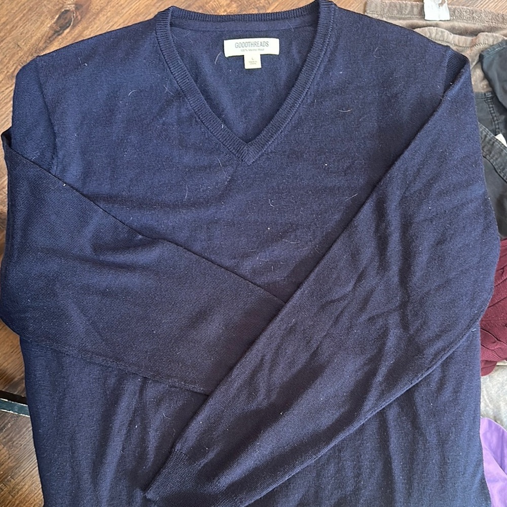 Goodfellow & Co Men's Navy Sweater